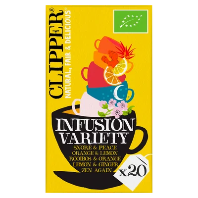 Clipper Organic infusion variety pack