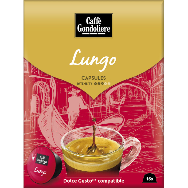 Caffè Gondoliere Dolce gusto compatible lungo