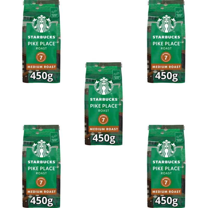 Starbucks Pike place medium roast koffiebonen 5pck