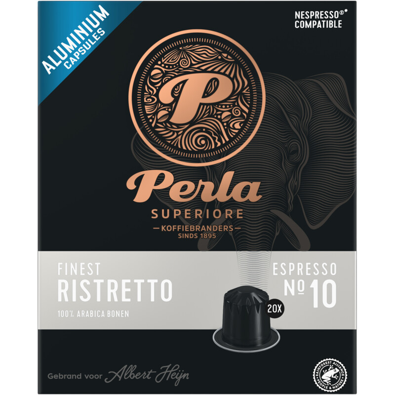 Perla Superiore Finest ristretto capsules