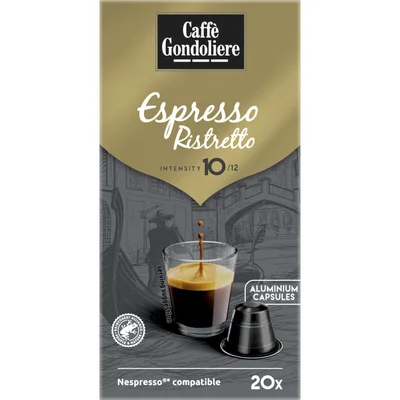 Caffè Gondoliere Espresso ristretto capsules