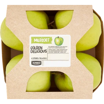Jumbo Golden Delicious Appels 4 Stuks
