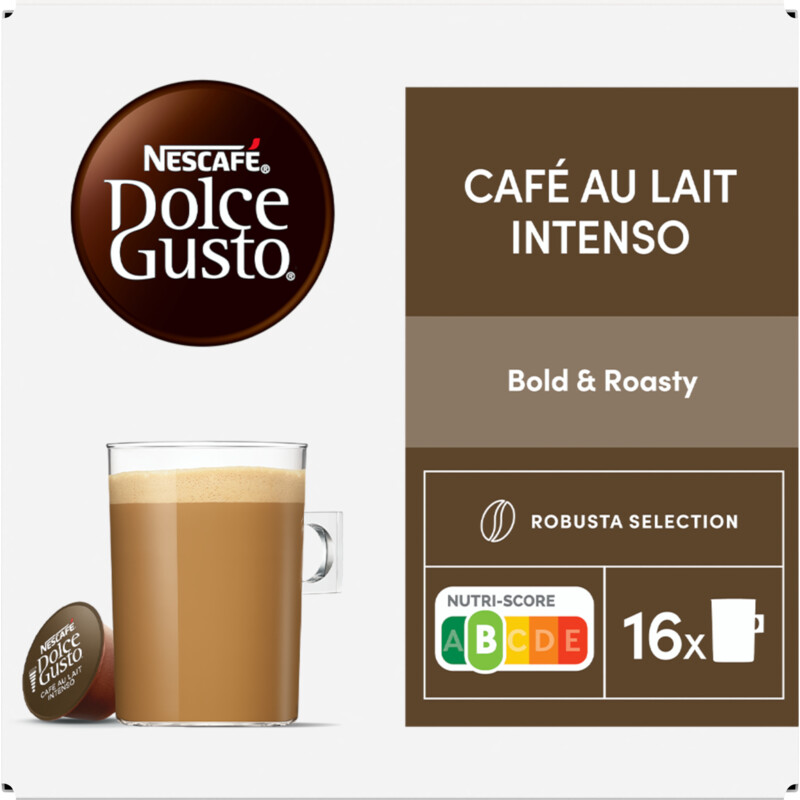 Nescafé Dolce Gusto Cafe au lait intenso capsules