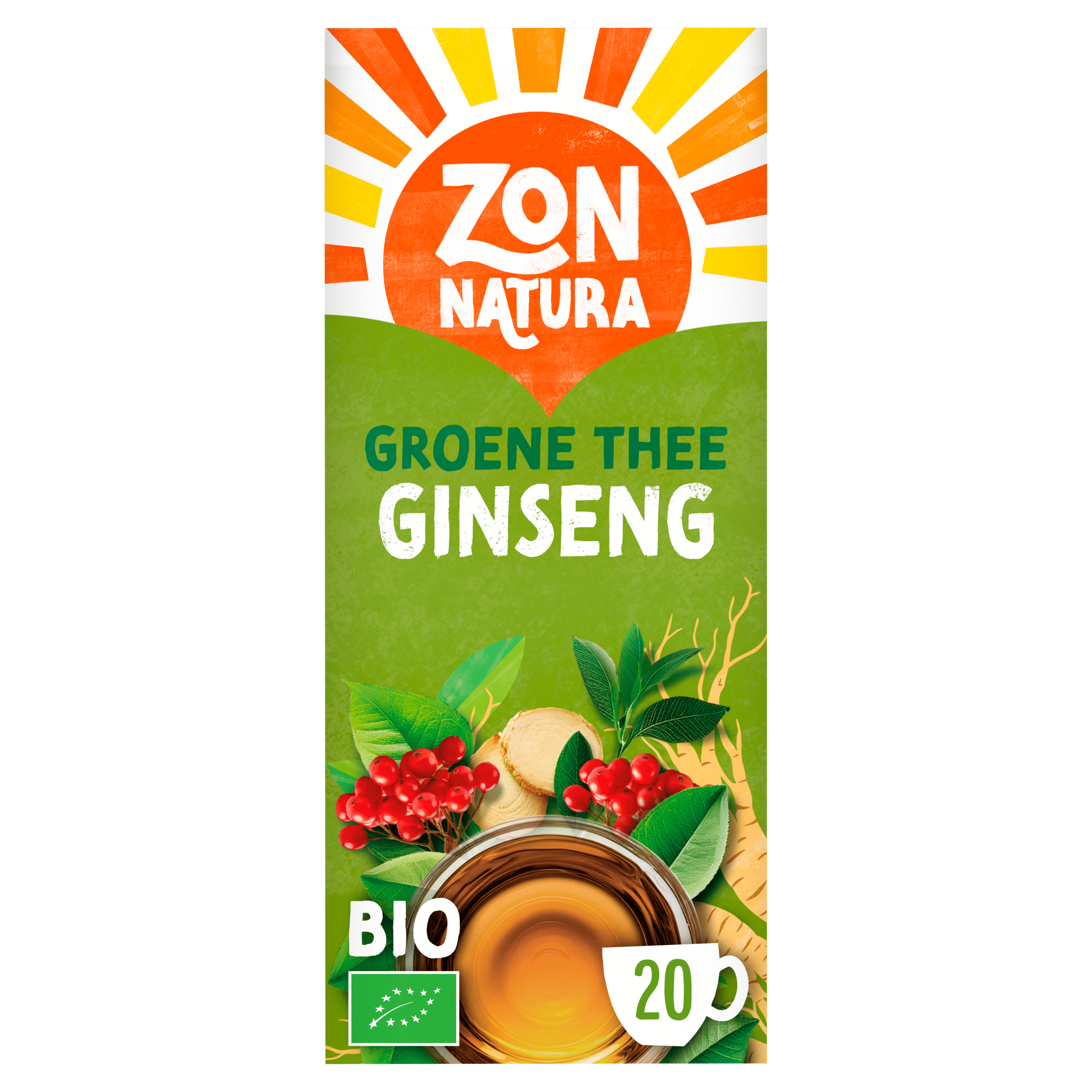 Zonnatura Groene thee ginseng