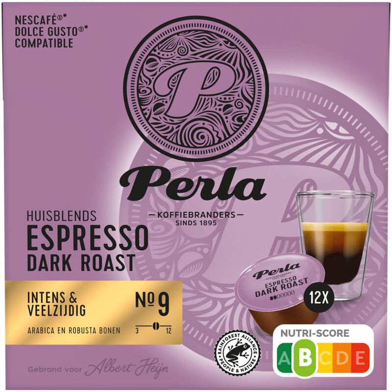 Perla Huisblends Dolce gusto compatible espresso