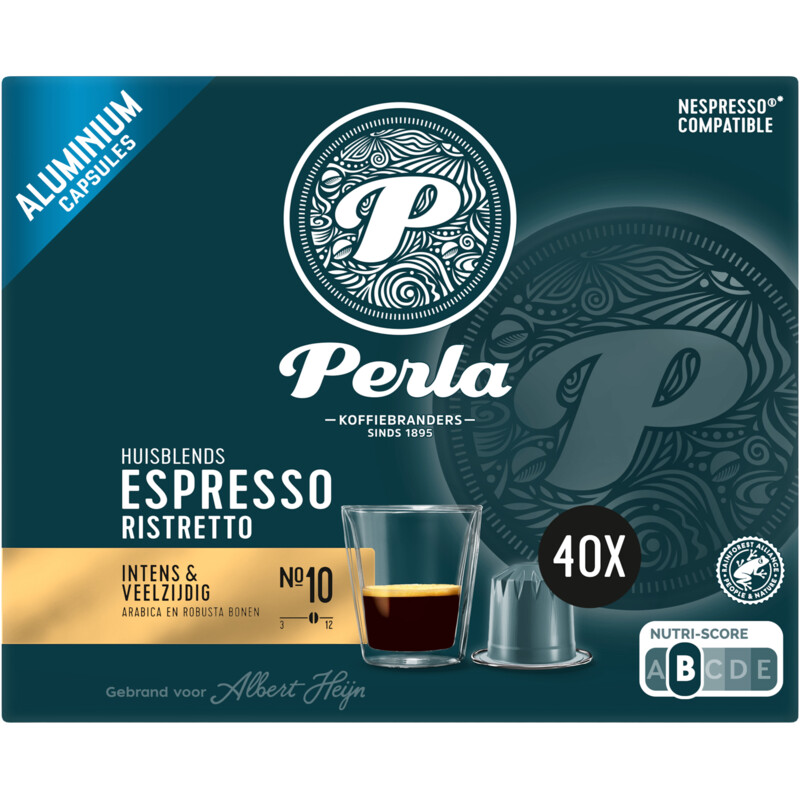 Perla Huisblends Espresso ristretto capsules