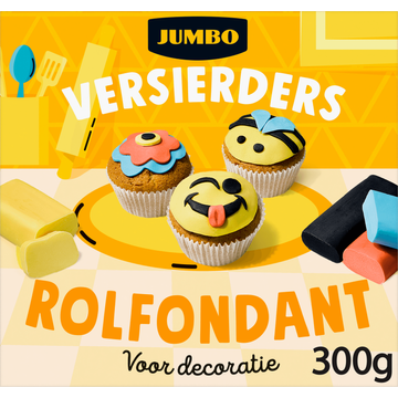 Jumbo Versierders Rolfondant 4 x 75 g