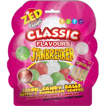 Zed Candy Classic Flavours Jawbreaker 16 Stuks 132 g