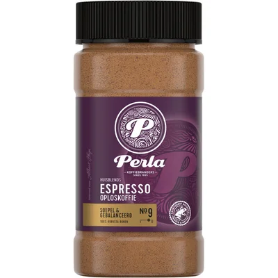 Perla Huisblends Espresso oploskoffie