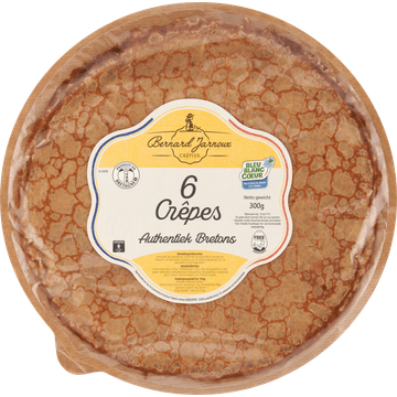 Bernard Jarnoux Crêpes Authentiek Bretons 6 Stuks 300 g