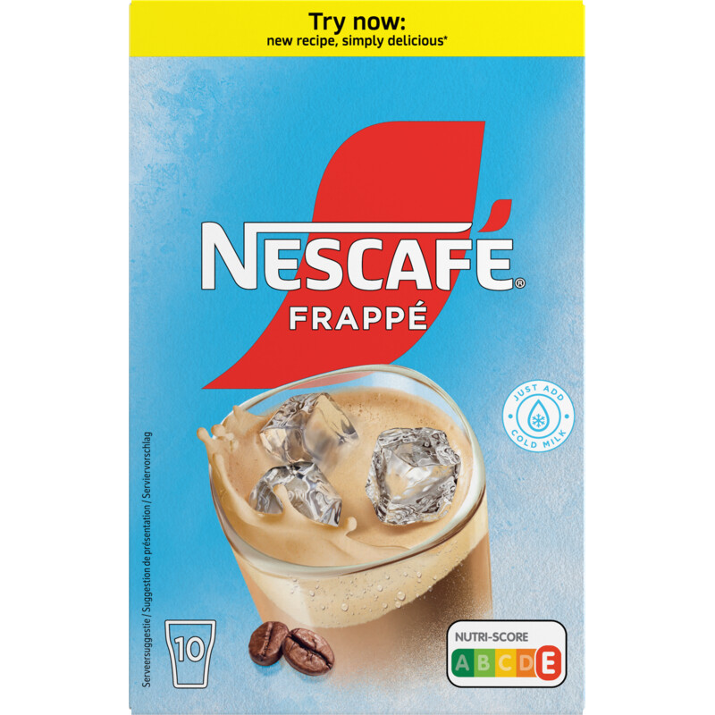 Nescafé Frappé ijskoffie oploskoffie