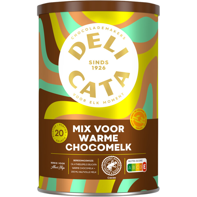Delicata Mix voor warme chocomelk