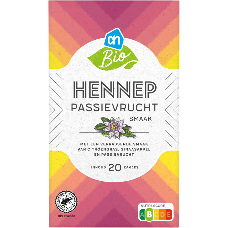 AH Biologisch Hennep passievruchtsmaak