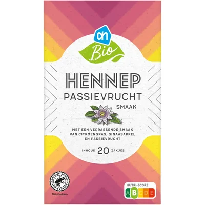 AH Biologisch Hennep passievruchtsmaak
