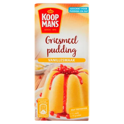 Koopmans Griesmeelpudding Vanillesmaak 500 g