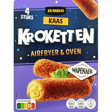 Jumbo Kaas Kroketten Airfryer & Oven Wapenaer 4 Stuks