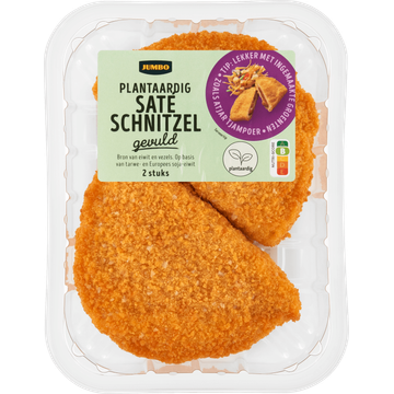 Jumbo Plantaardig Saté Schnitzel Gevuld 2 Stuks