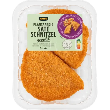 Jumbo Plantaardig Saté Schnitzel Gevuld 2 Stuks