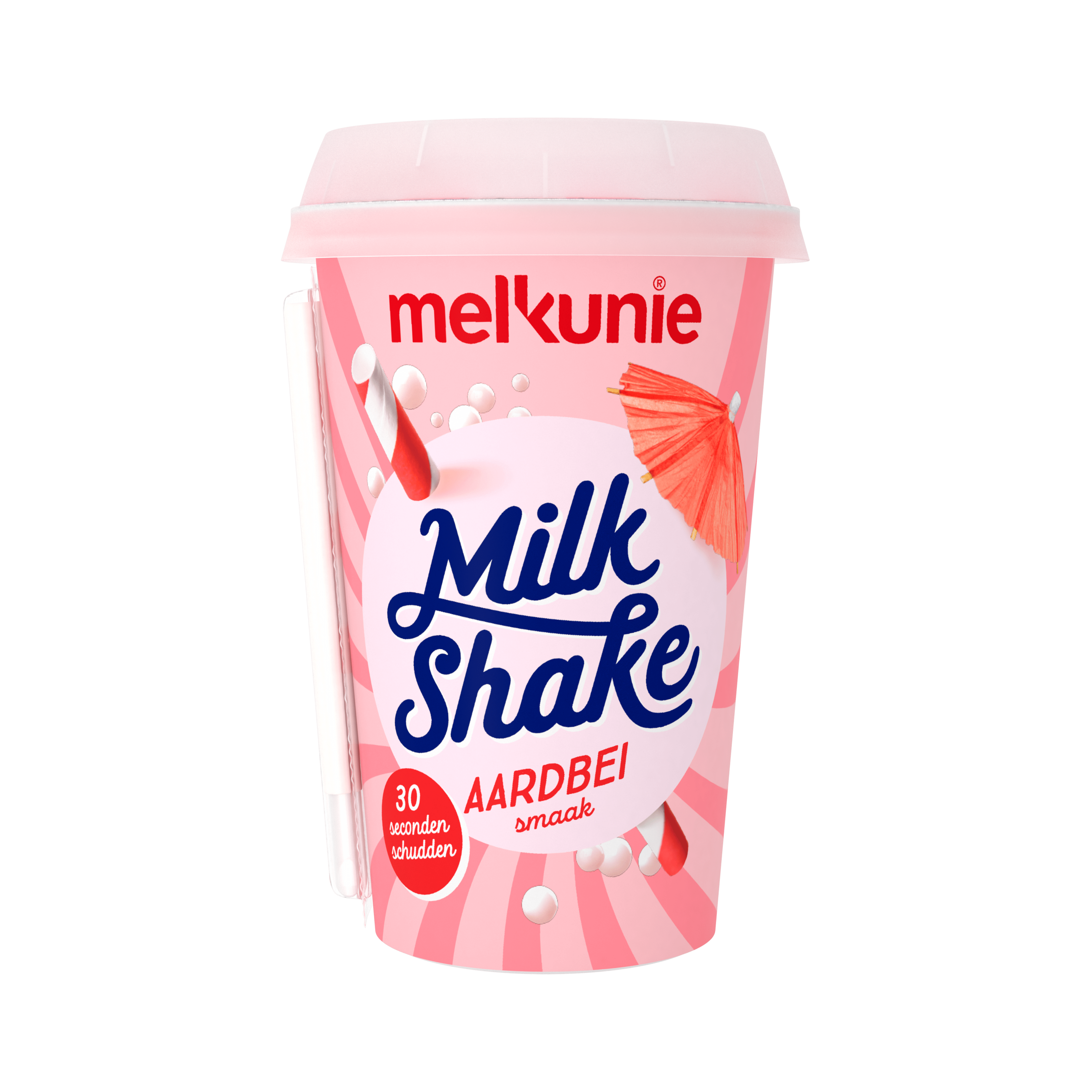 Melkunie Milkshake Aardbeismaak 200 ml
