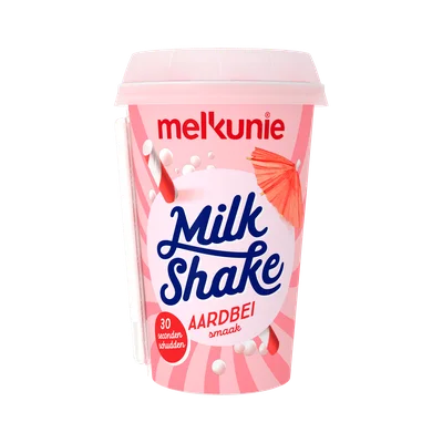 Melkunie Milkshake Aardbeismaak 200 ml