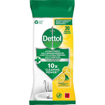 Dettol Doekjes Citrus 30 Stuks