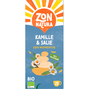 Zonnatura Bio Kamille & Salie Zen Momentje 20 Stuks
