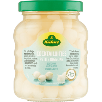 Kühne Cocktailuitjes Zoetzuur 170 g