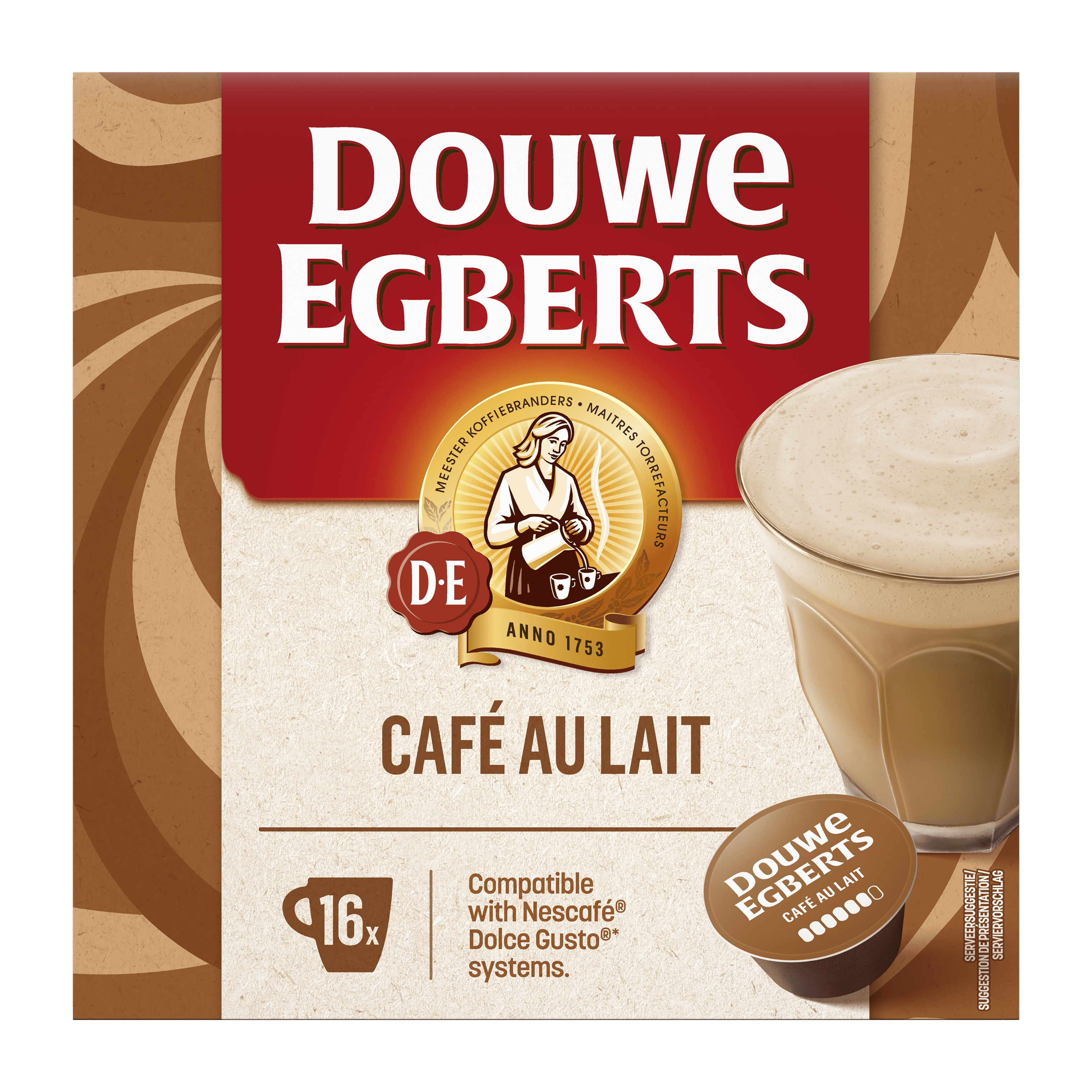 Douwe Egberts Dolce gusto café au lait