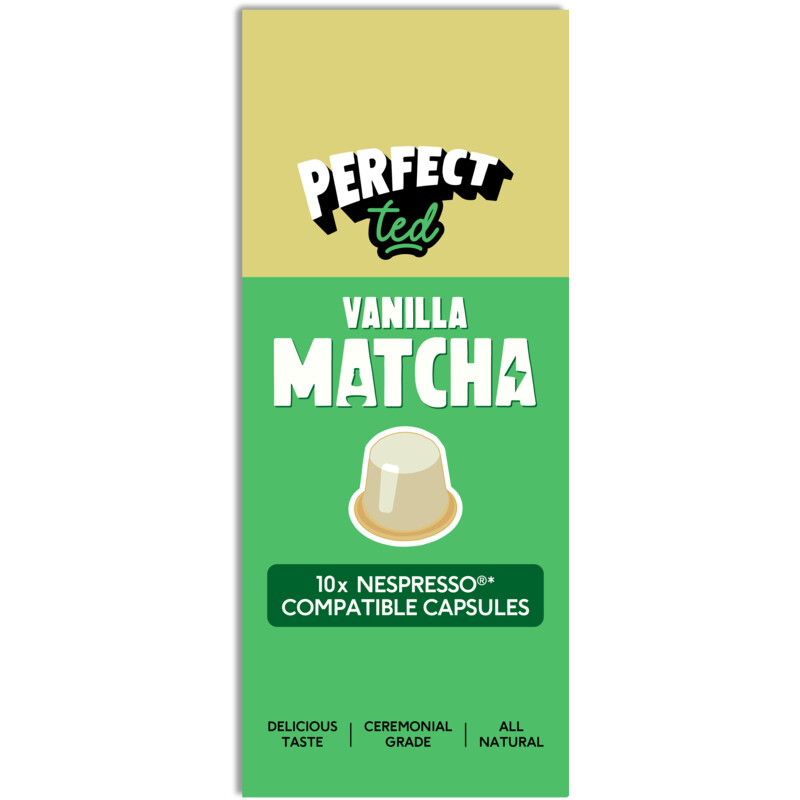 Perfect Ted Matcha vanille capsules