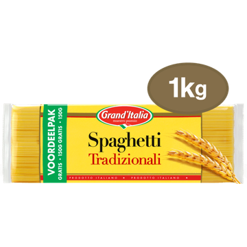 Grand'Italia Spaghetti Tradizionali Voordeelpak 1kg