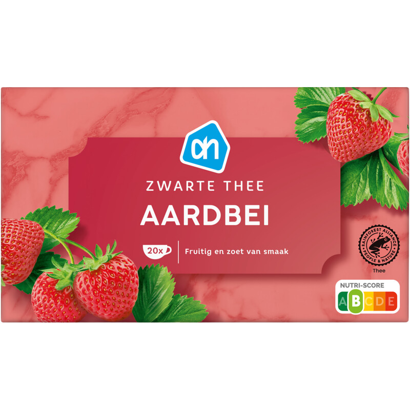 AH Zwarte thee aardbei