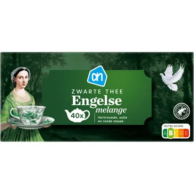 AH Zwarte thee Engelse melange meerkops