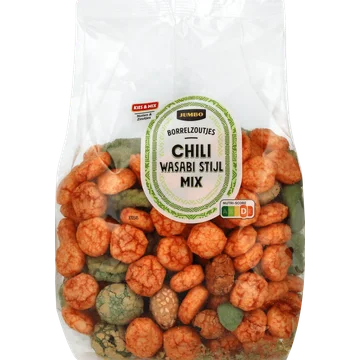 Jumbo Borrelzoutjes Chili Mix Wasabi Stijl 190 g