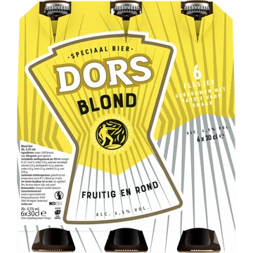 Dors Blond Speciaal Bier - 6 x 300ML