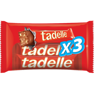 Tadelle Melkchocolade Hazelnoot 3 Stuks