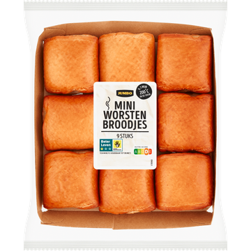 Jumbo Mini Worstenbroodjes 9 Stuks