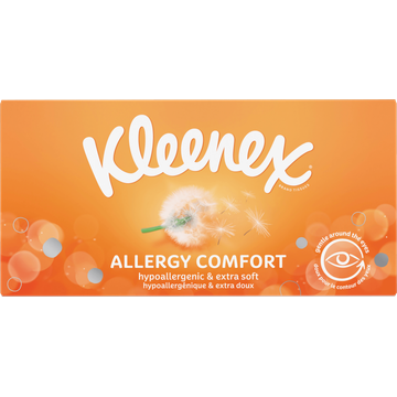Kleenex Allergy Comfort Tissues 3-Laags 56 Stuks