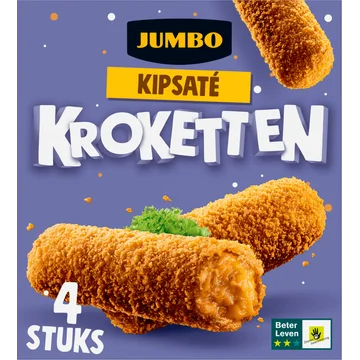 Jumbo Kipsatékroketten 4 Stuks