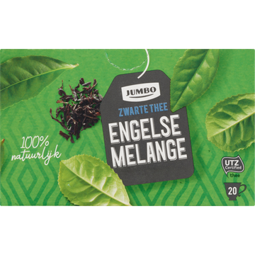 Jumbo Zwarte Thee Engelse Melange 20 Stuks