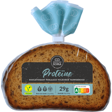 Brood van Soma Koolhydraat Verlaagd Volkoren Tarwebrood 300 g