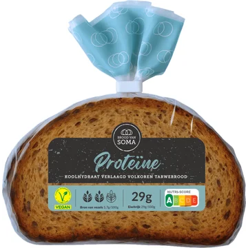 Brood van Soma Koolhydraat Verlaagd Volkoren Tarwebrood 300 g