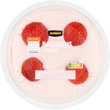 Jumbo Bavarois Aardbei 110 g