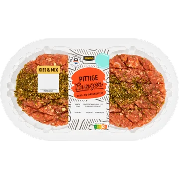 Jumbo Pittige Burger 2 Stuks