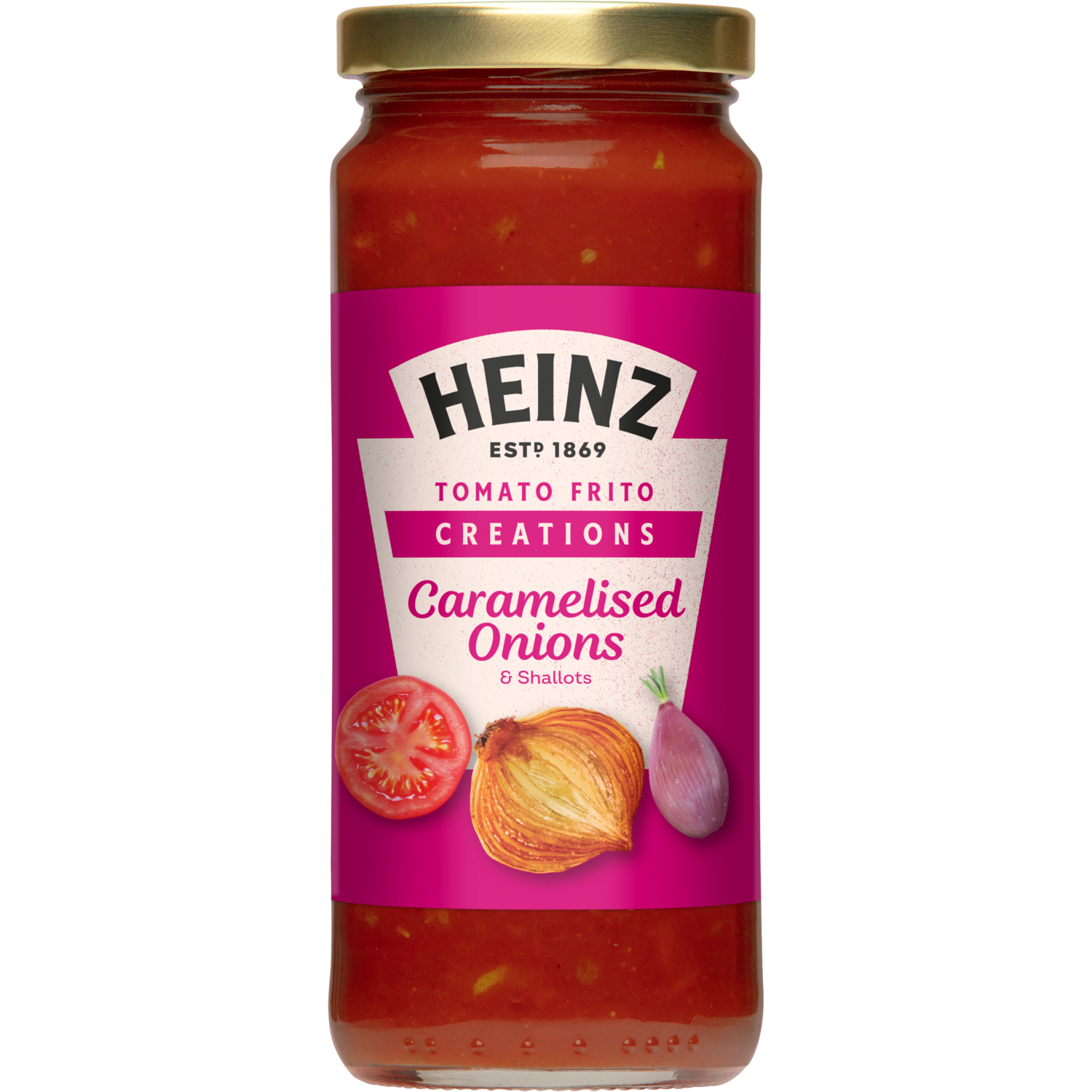 Heinz Tomato Frito® Creations met gekarameliseerde uien & sjalotten