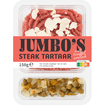 Jumbo's Steak Tartaar met Truffel Smaak 150 g