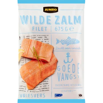 Jumbo Wilde Zalm Filet 675 g