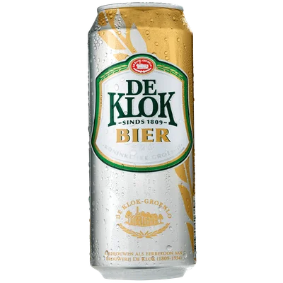 De Klok - Pils - Blik - 500ML