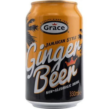 Grace Ginger Beer Jamaican Style Alcoholvrij Blik 330ML