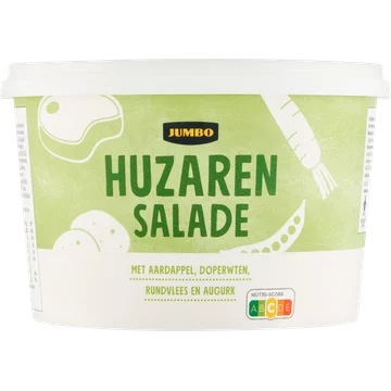 Jumbo Huzarensalade met Aardappel, Doperwten, Rundvlees en Augurk 1kg