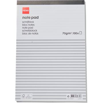 HEMA Schrijfblok A4